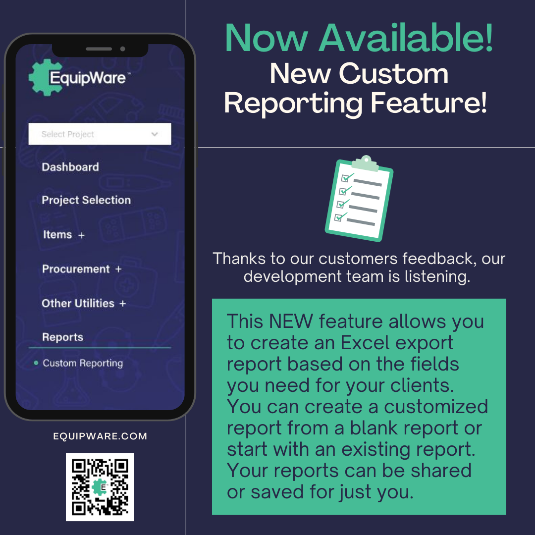 2023.11.15 - Now Available - Custom Reporting - EJH Approved  post