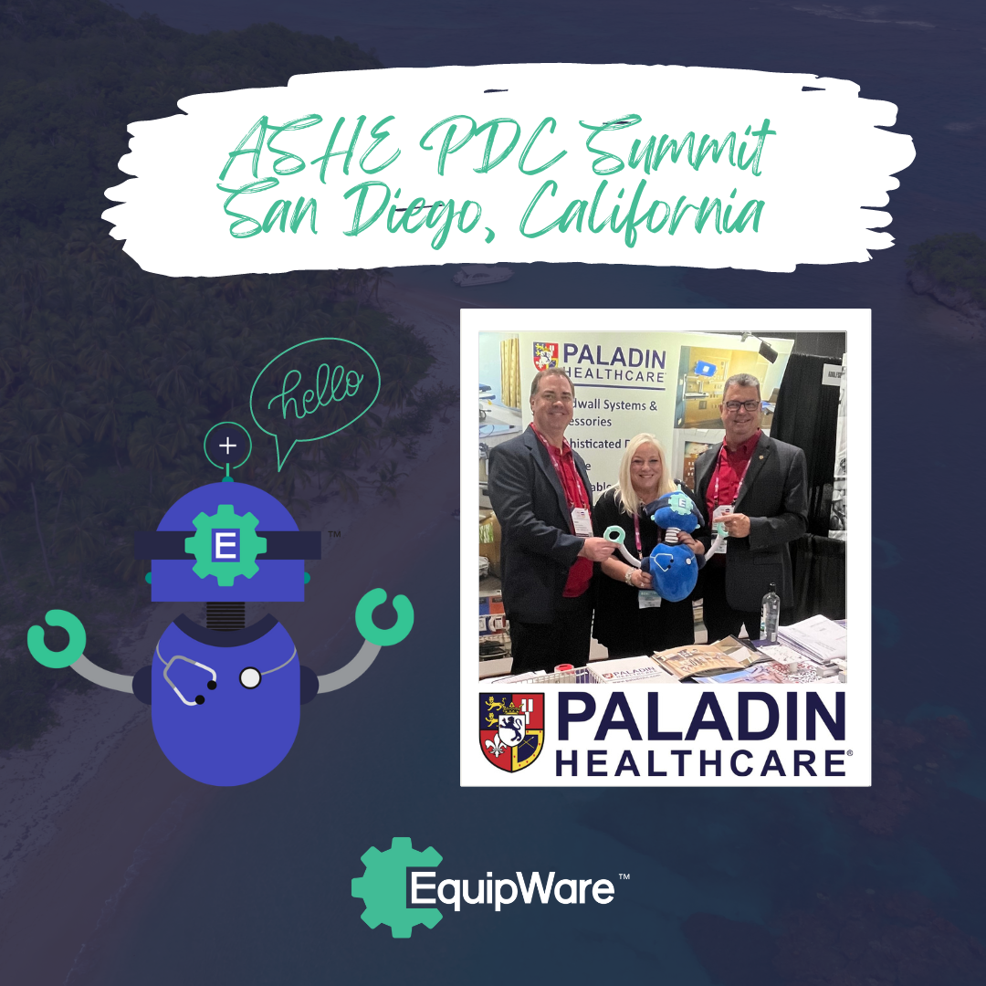 2024.03.27 - ASHE PDC Summit - EquipBot saying Hello - Paladin